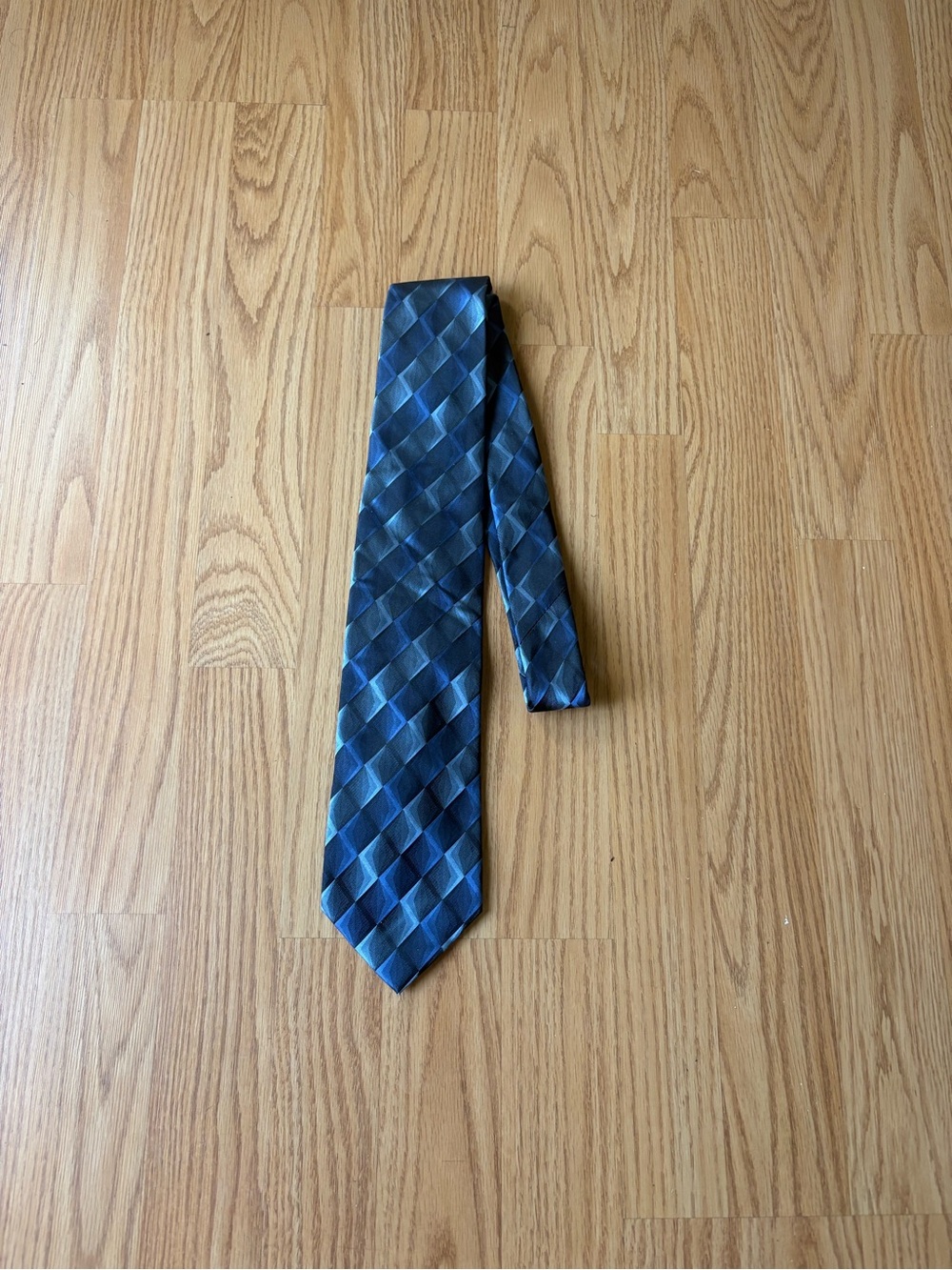 Van Heusen Blue Patterned Men's Tie